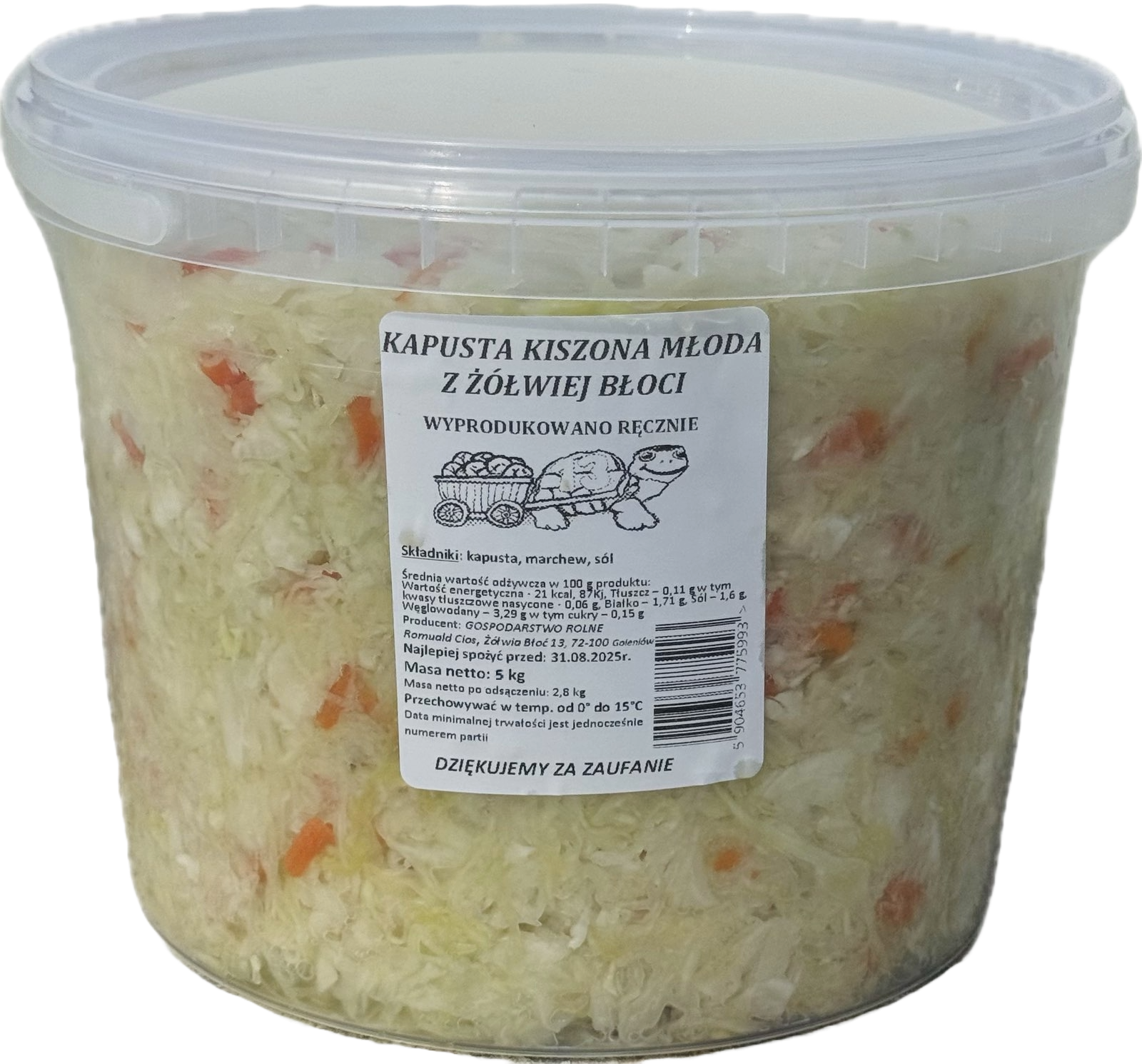 Kapusta Młoda 5 kg